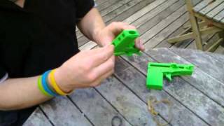 Printed Dart Gun Assembly [upl. by Larochelle]