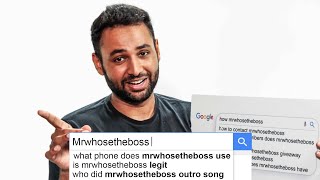 Mrwhosetheboss Answers the Webs Most Searched Questions  WIRED [upl. by Aniram421]