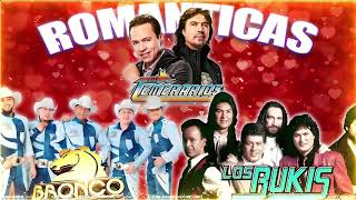 ROMANTICAS DE LOS TEMERARIOS  BUKIS  BRONCO  GRUPO LADRON 🎶 SUS MEJORES EXITOS DJ NINO Mix 1 [upl. by Anilam]