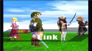 SSBB Hacks Link Zelda Demise and Ghirahim [upl. by Llevrac741]