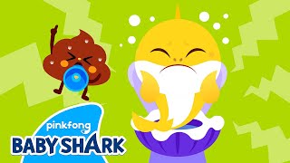 Baby Shark Its Poo Poo Time  Potty Training Song  Healthy Habits for Kids  Baby Shark Official [upl. by Areehs]