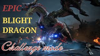 Tarisland  Blight Dragon Epic  Challenge Mode  Melee DPS POV [upl. by Anelehs150]