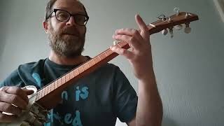 The Cats Head Reel Clawhammer Banjo Walkthrough gDGBD [upl. by Tennes]