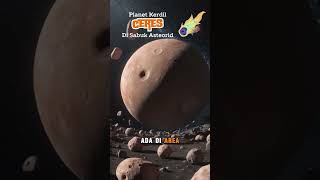 Ceres Planet Kerdil di Sabuk Asteroid 🌌 shorts [upl. by Eibur]