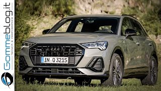 Audi Q3 Sline 2019 INTERIOR and DESIGN  First TEST DRIVE [upl. by Bruell]