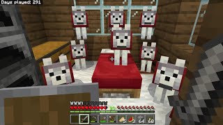 Its About Time I Make My Dogs Their Own House Minecraft [upl. by Aivata]