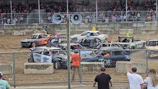 Pinckneyville IL Demo Derby April 27th 2024 mini cars [upl. by Akinahs]