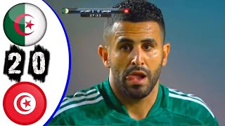 algérie vs tunisie 20 extended highlights  All Goals 2021 HD [upl. by Dleifxam580]