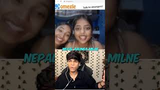 I Found love of my life on omegle pt 32 😂 shorts adarshuc funny comedy memes [upl. by Anatak]