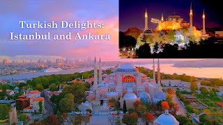 Istanbul amp Ankara in 4K Drone Video [upl. by Nawtna871]