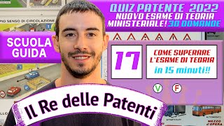 COME FARE UNA SCHEDA ESAME IN 15 MINUTI  IL RE DELLE PATENTI  pt17 [upl. by Yelime]