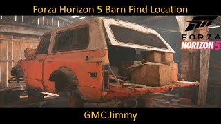 Forza Horizon 5 GMC Jimmy Barn Find Location Near Atlantes de Tula [upl. by Alyel]