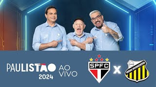 São Paulo X Novorizontino  Paulistão 2024 na RECORD [upl. by Notniv]