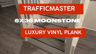 TrafficMaster 6x36 Moonston Luxury Vinyl Plank [upl. by Sille]