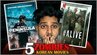 Undead drama Ranking the top 5 Korean zombie movies [upl. by Oralee]