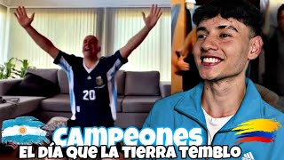 Así reaccionaron los ARGENTINOS tras el penalti que los convirtió en Campeones del mundoErick MTZ🇨🇴 [upl. by Rollet]