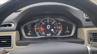 Volvo XC70 D4 AWD 181HP Acceleration test 0100  2014 [upl. by Magnuson]