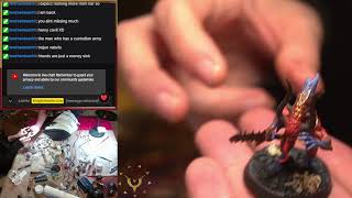 Warhammer 40k chill painting stream with the wife [upl. by Hayyikaz]