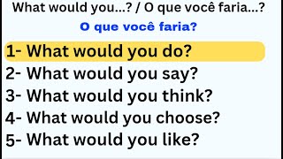 🎉 APRENDA E USE ESTAS 50 ESTRUTURAS PARA FALAR INGLÊS DE FORMA RÁPIDA E DIVERTIDA 🎉 [upl. by Uno]