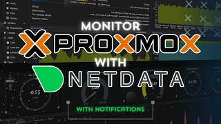 Boost Proxmox with NetData RealTime Monitoring [upl. by Monie]