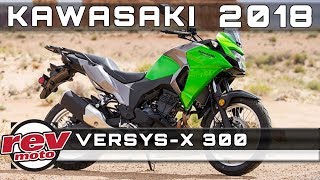 2018 KAWASAKI VERSYSX 300 Review Rendered Price Release Date [upl. by Larred]