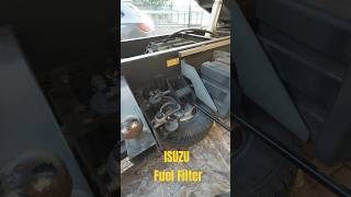 Shorts ISUZU How to Replace Fuel Filter [upl. by Tressia158]