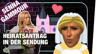 HEIRATSANTRAG in der SENDUNG  SENNA GAMMOUR amp VISA VIE  Liebeskummer  Folge 9  Problemzone [upl. by Namwen]