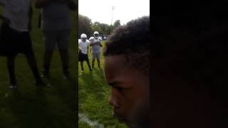 Hardest Middle School Football Hits Chandler Park Academy [upl. by Fannie]