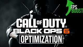 Call Of Duty Black Ops 6 Max FPS Optimization Guide Fix Stutter amp Lower Latency [upl. by Ettegroeg]