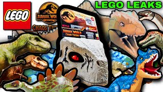 New Atrociraptor Ghost amp LEGO Jurassic World 2024 leaks  Jurassic World Chaos Theory [upl. by Ardnued]