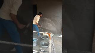 How to plaster a wall construction plasterwork plastering [upl. by Ykcin]