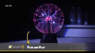 BeamZ 20cm Plasma Ball 153170 [upl. by Dalli]