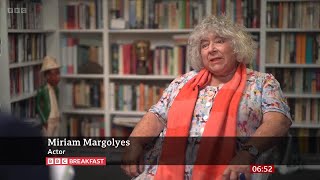 Miriam Margolyes End Of Days Call The Midlife Actress On BBC Breakfast 25072024 [upl. by Ellis]