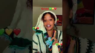 Gonder Amhara music amharatiktok amharaculture ethiopiatiktok 💚💛❤️ [upl. by Ronica]