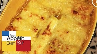 Poireaux au gratin Recette [upl. by Ylac]