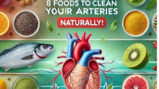 Healthy 8 foods to clean your Arteries [upl. by Annaed]