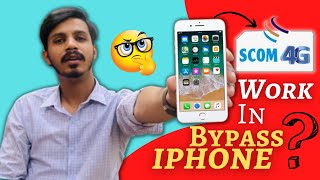 Scom in Bypass Iphone  IPHONE 7 Plus Bypass Scom Work  🤔 [upl. by Auqenahc214]