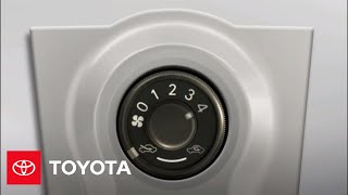 2009 Yaris HowTo Cool the Interior  Toyota [upl. by Atived145]