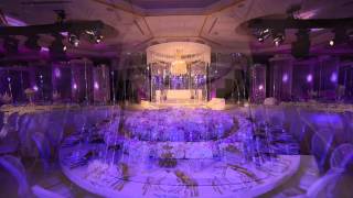 Royal Wedding Crystal Fairy Breath Theme in Habtoor Grand Hotel by Olivier Dolz Wedding Planner [upl. by Palmer]