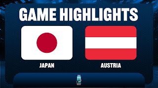 2024 IHF WM20 Division I Group A  Japan vs Austria [upl. by Kendra]