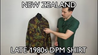 New Zealand Late 1980s DPM Shirt [upl. by Atsedom]