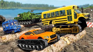 Tracked Vehicle Battle 2  Beamng drive [upl. by Neemsay706]