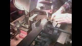 scroll saw blade holder fabrication [upl. by Ayota]