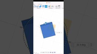 How to Rotate a Body in Fusion 360 fusion360tutorial 3dmodeling fusion360forbeginners [upl. by Canada]