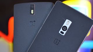 One Plus One vs OnePlus 2  il confronto di HDblog [upl. by Millan]