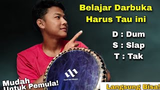 Mudah Tutorial Dasar Darbuka Untuk Pemula  Busyrolana [upl. by Felix]