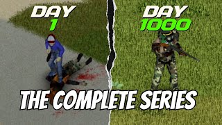 I Survived 1000 Days in Project Zomboid The Complete Series [upl. by Gassman]