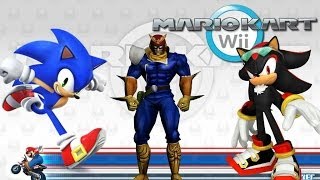 Mario Kart Wii Character Mods [upl. by Maida523]