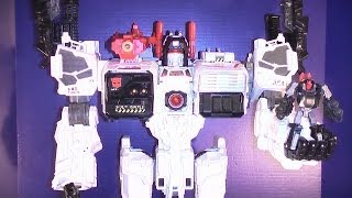 TRANSFORMERS GENERATIONS METROPLEX TOY REVIEW [upl. by Glynda77]