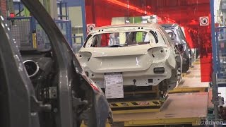 Mercedes AClass Production in Rastatt w176 [upl. by Onej810]